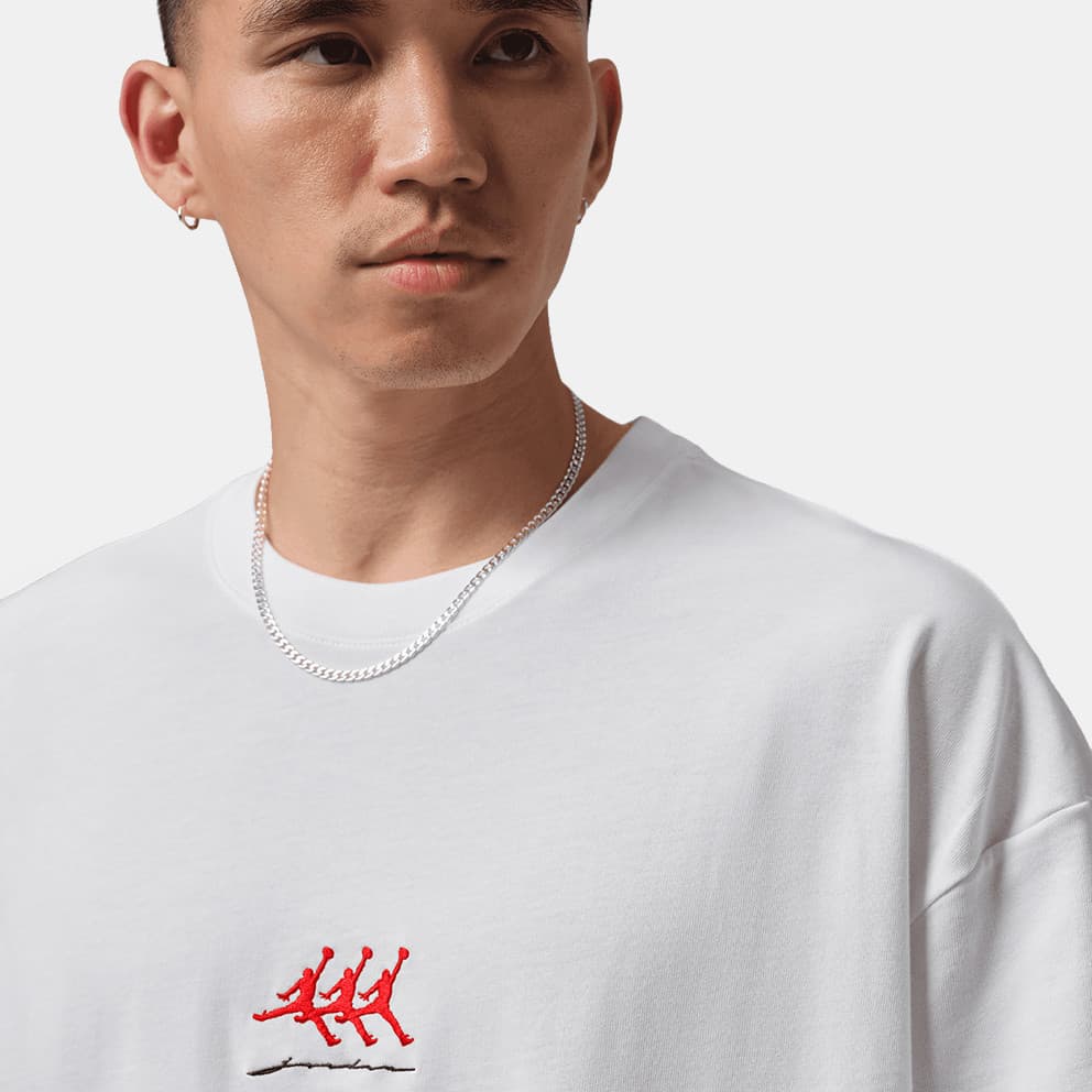 Men's Sports T-Shirts JORDAN White