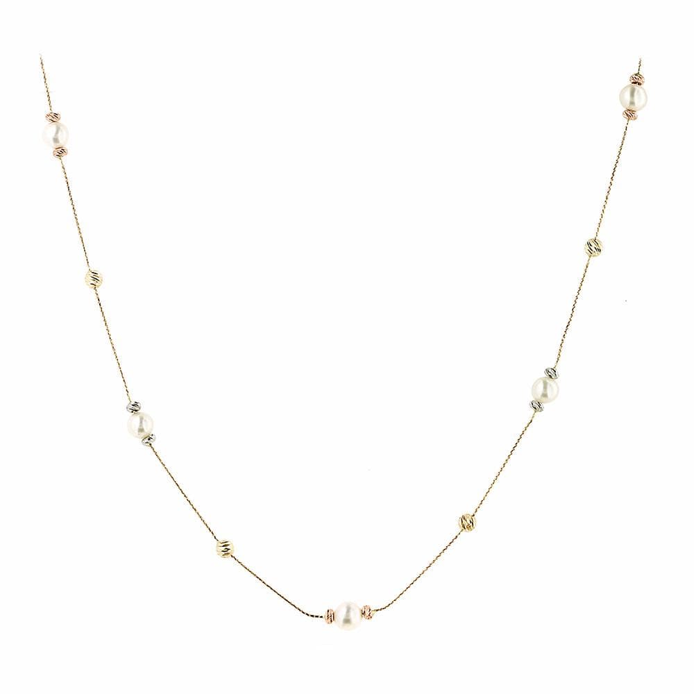 TBS Creations Κολιέ από χρυσό 14 καρατίων BSN106284