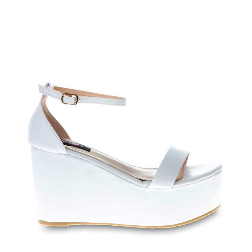Women's Flatforms Tsoukalas White