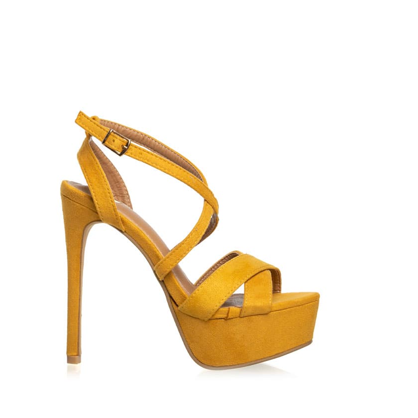 Women's Sandals Tsoukalas Yellow