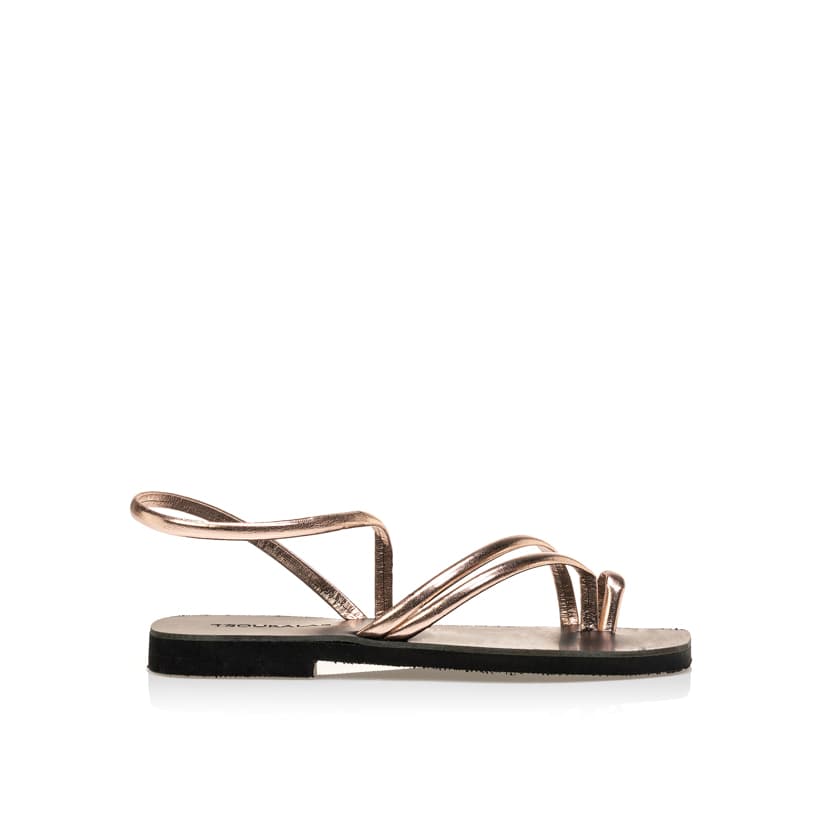 Women's Sandals Tsoukalas Gold