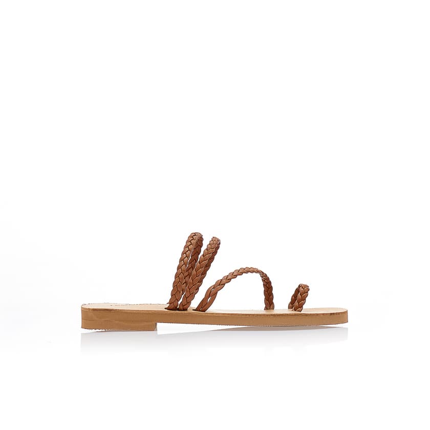 Women's Sandals Tsoukalas Brown