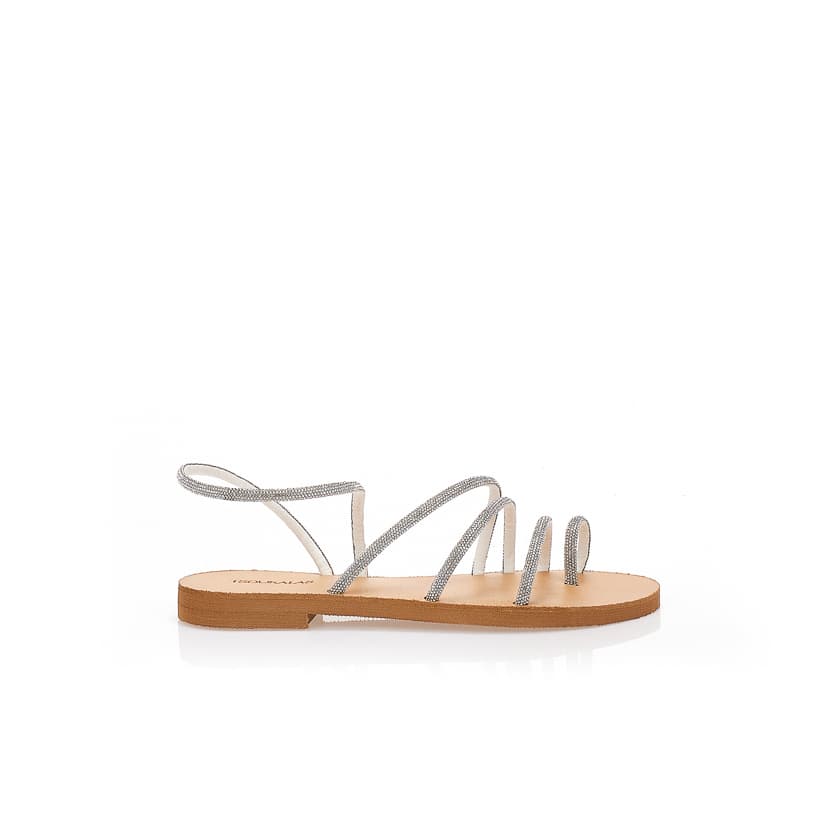Women's Sandals Tsoukalas Silver