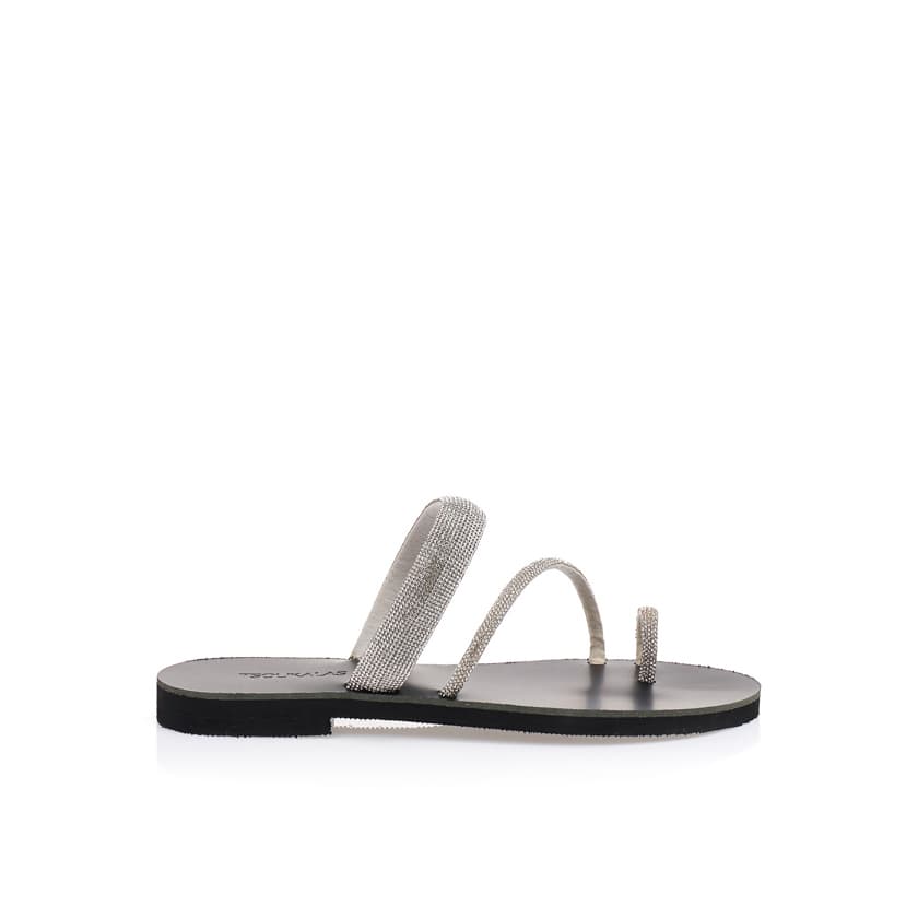 Women's Sandals Tsoukalas Silver