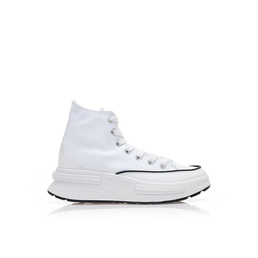 Αθλητικά μποτάκια μαύρα υφασμάτινα με κορδόνια