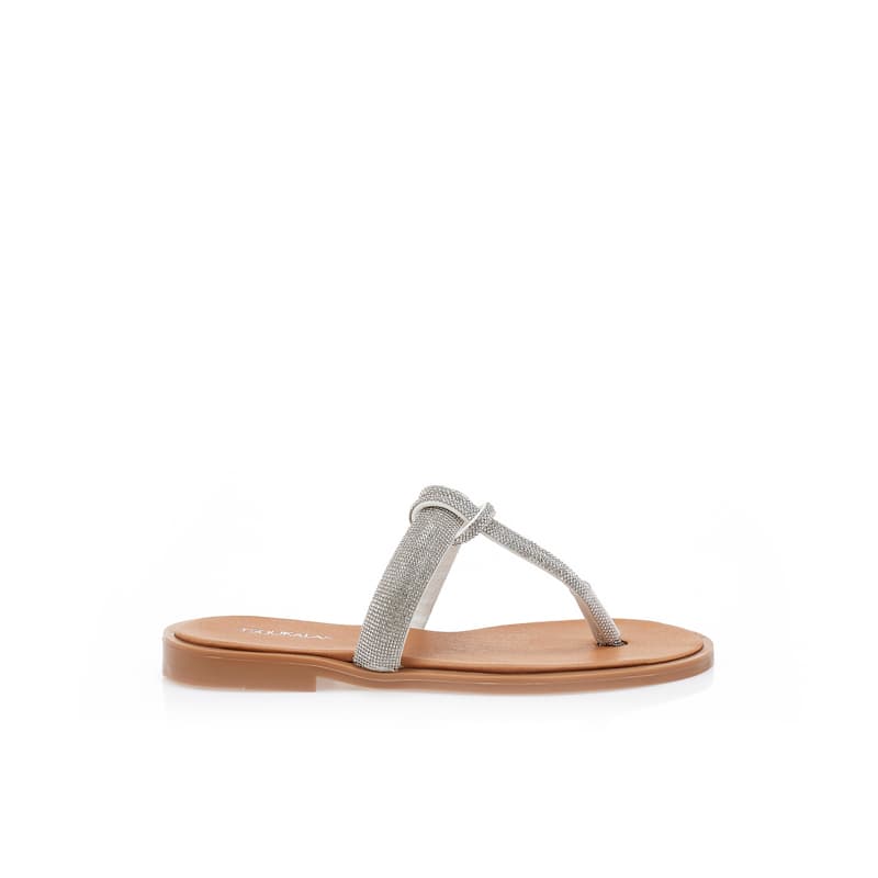 Women's Sandals Tsoukalas Silver