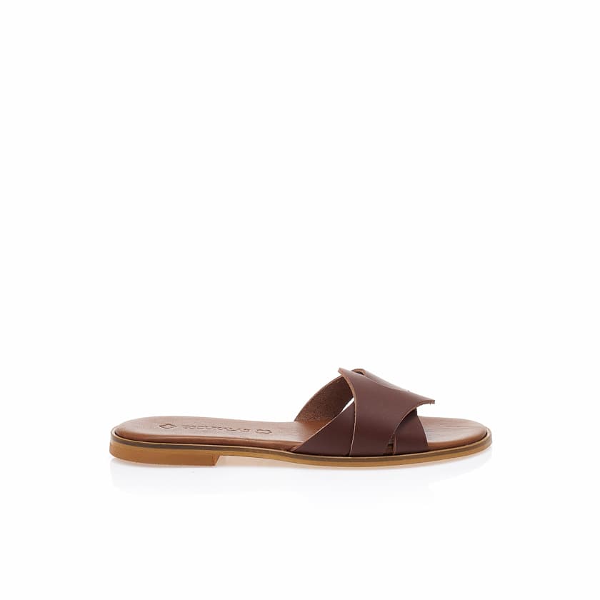 Women's Sandals Tsoukalas Brown