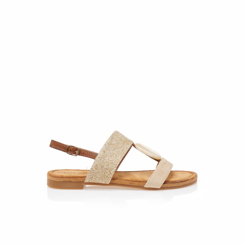 Women's Sandals Tsoukalas Beige