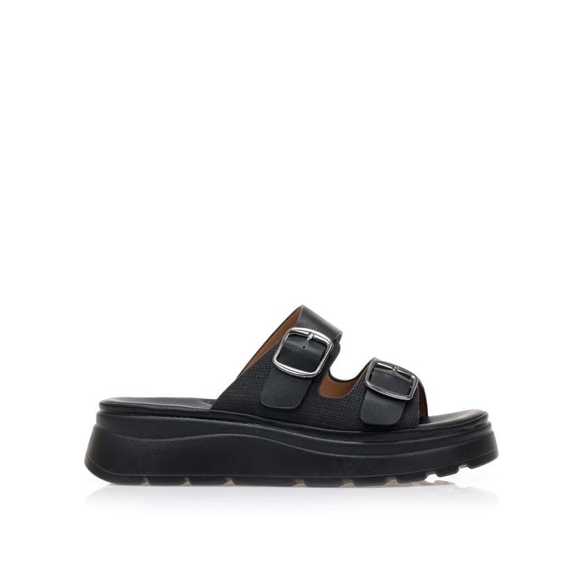 Women's Flatforms Tsoukalas Black