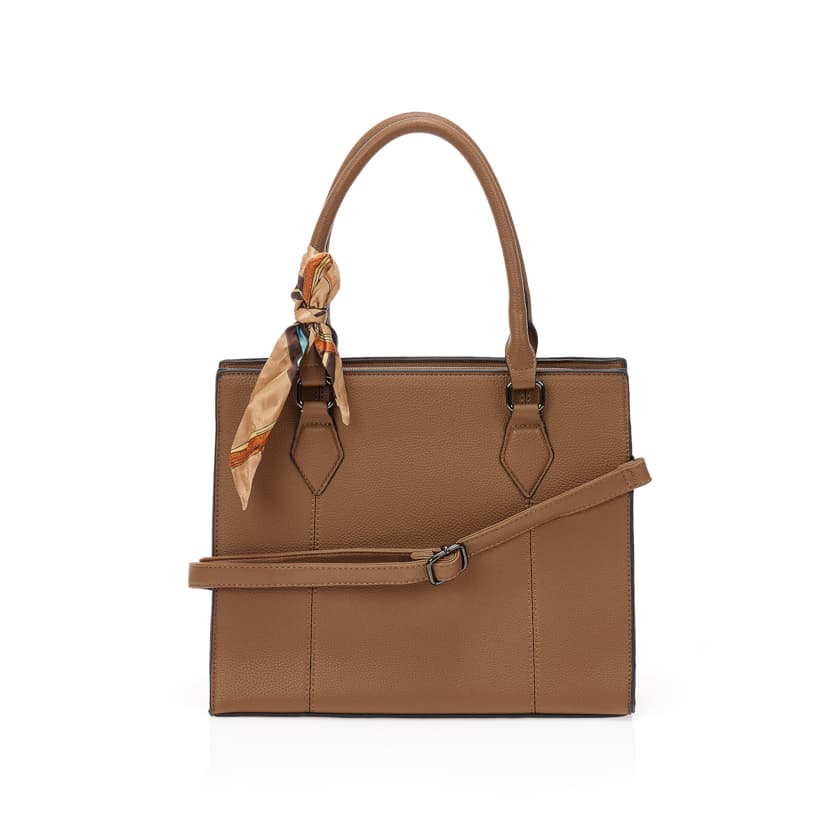 Πούρο τσάντα ώμου με διακοσμητικό μαντήλι