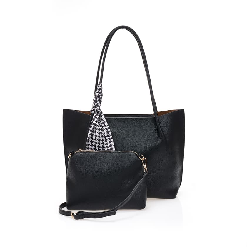 Τσάντα ώμου με τσαντάκι χειρός