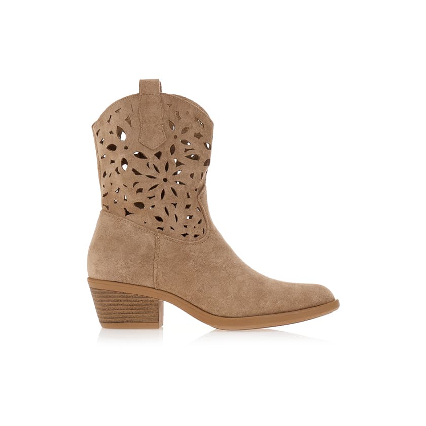 Women's Ankle Boots Tsoukalas Khaki