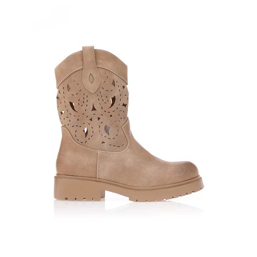 Women's Ankle Boots Tsoukalas Beige