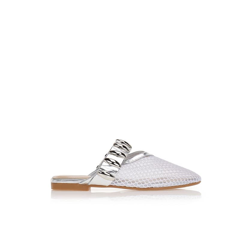 Women's Loafers Tsoukalas Silver