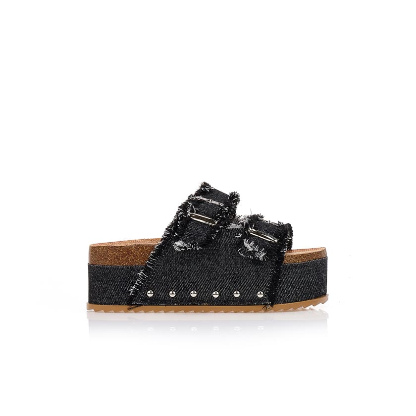 Women's Espadrilles Tsoukalas Black