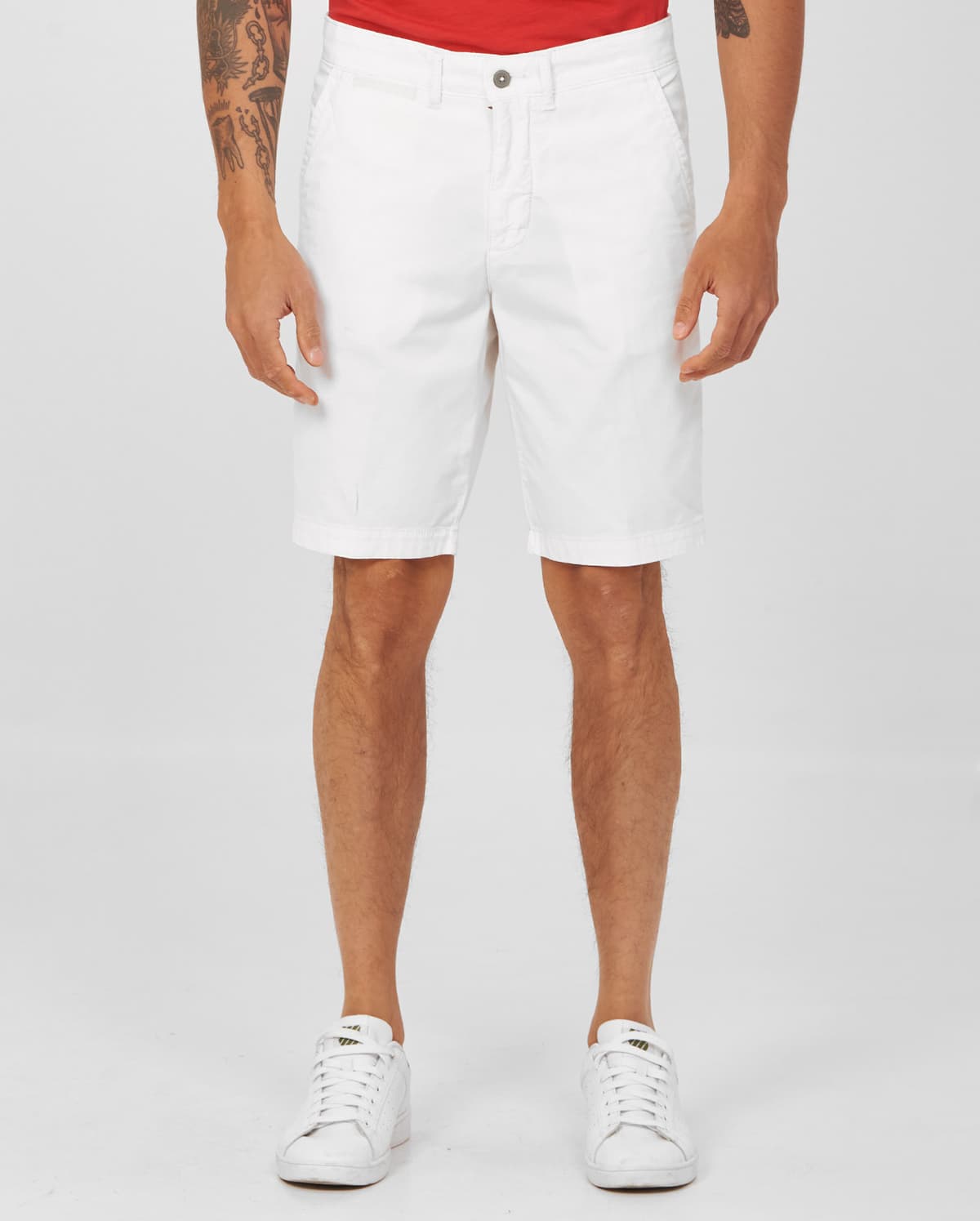 Ανδρικά σορτς Vardas Λευκό