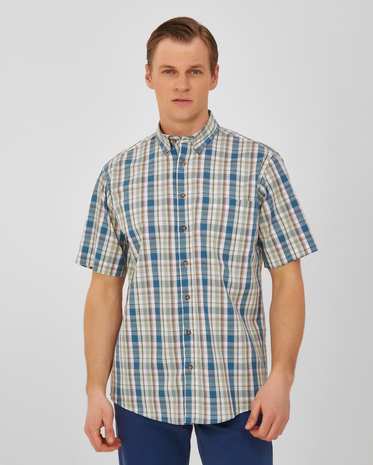 Men's Shirts B.S Bags Green