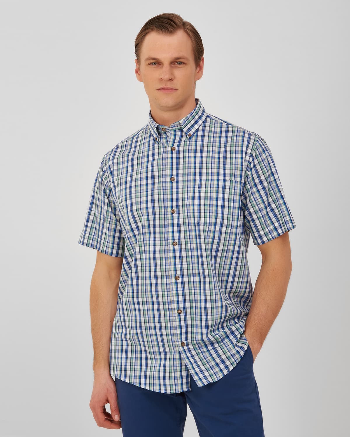 Men's Shirts B.S Bags Green