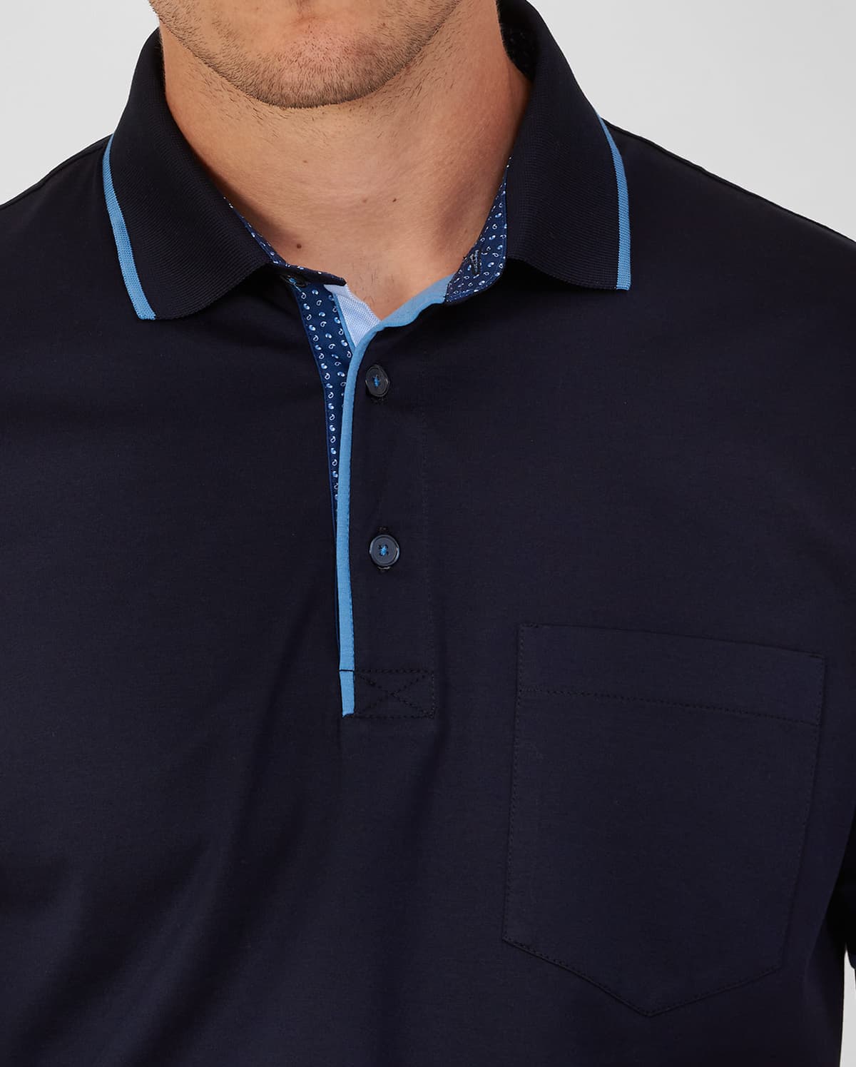 Men's Polo Shirts Kaiserhoff Blue