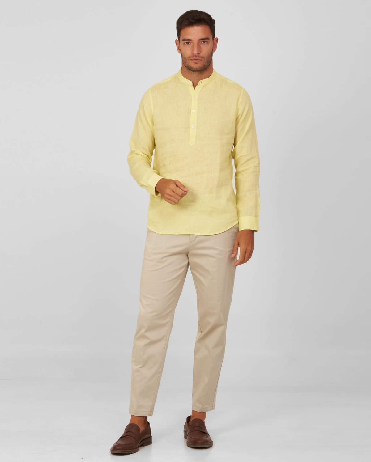 Men's Shirts Vardas Yellow