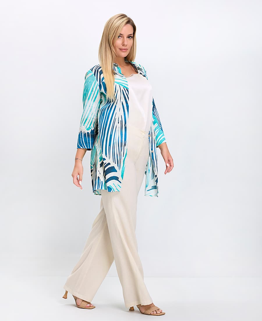 Women's Pants Luisa Viola Ecru