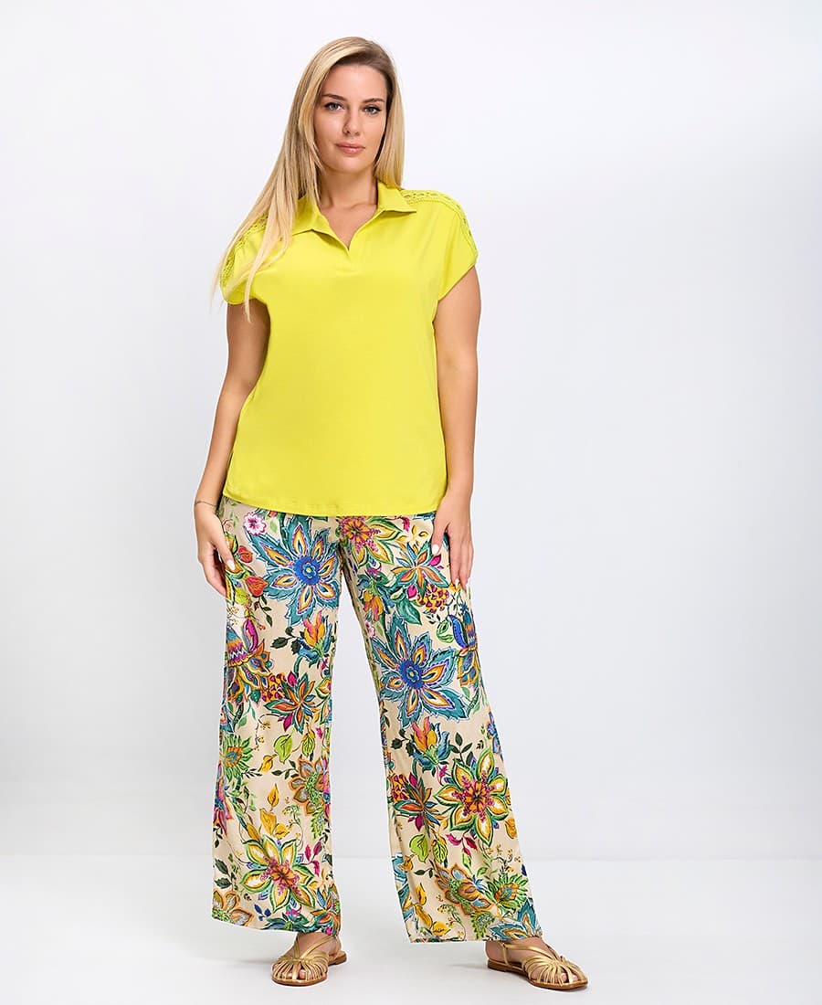Women's Pants Luisa Viola Multicolor