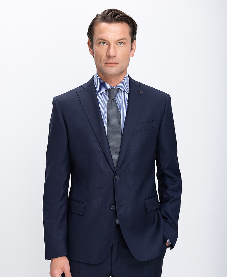 Men's Suits CC Collection Corneliani Blue