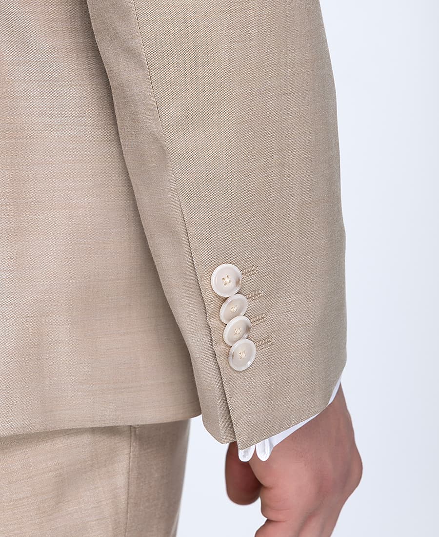 Men's Suits Boss Beige