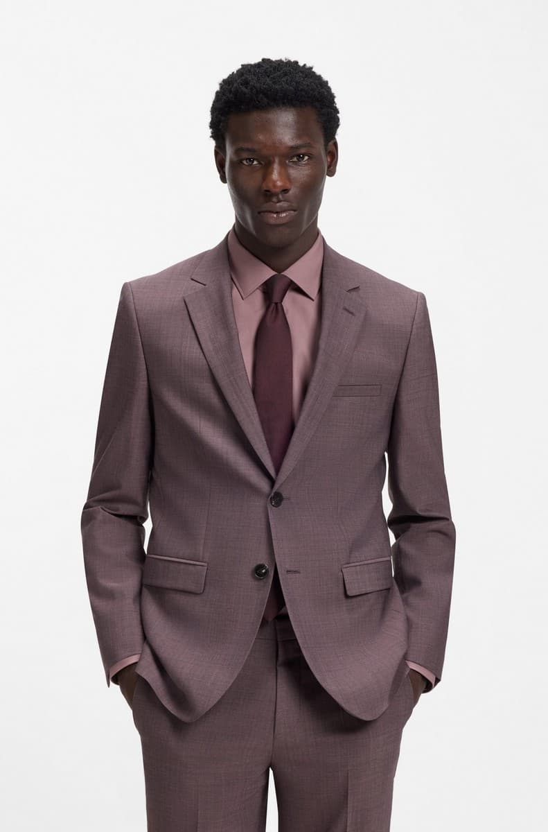 Men's Suits Hugo Brown