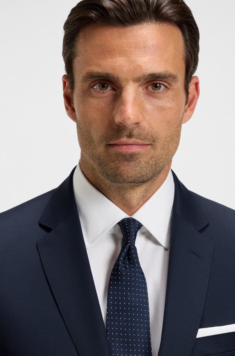 Men's Blazers Boss Blue