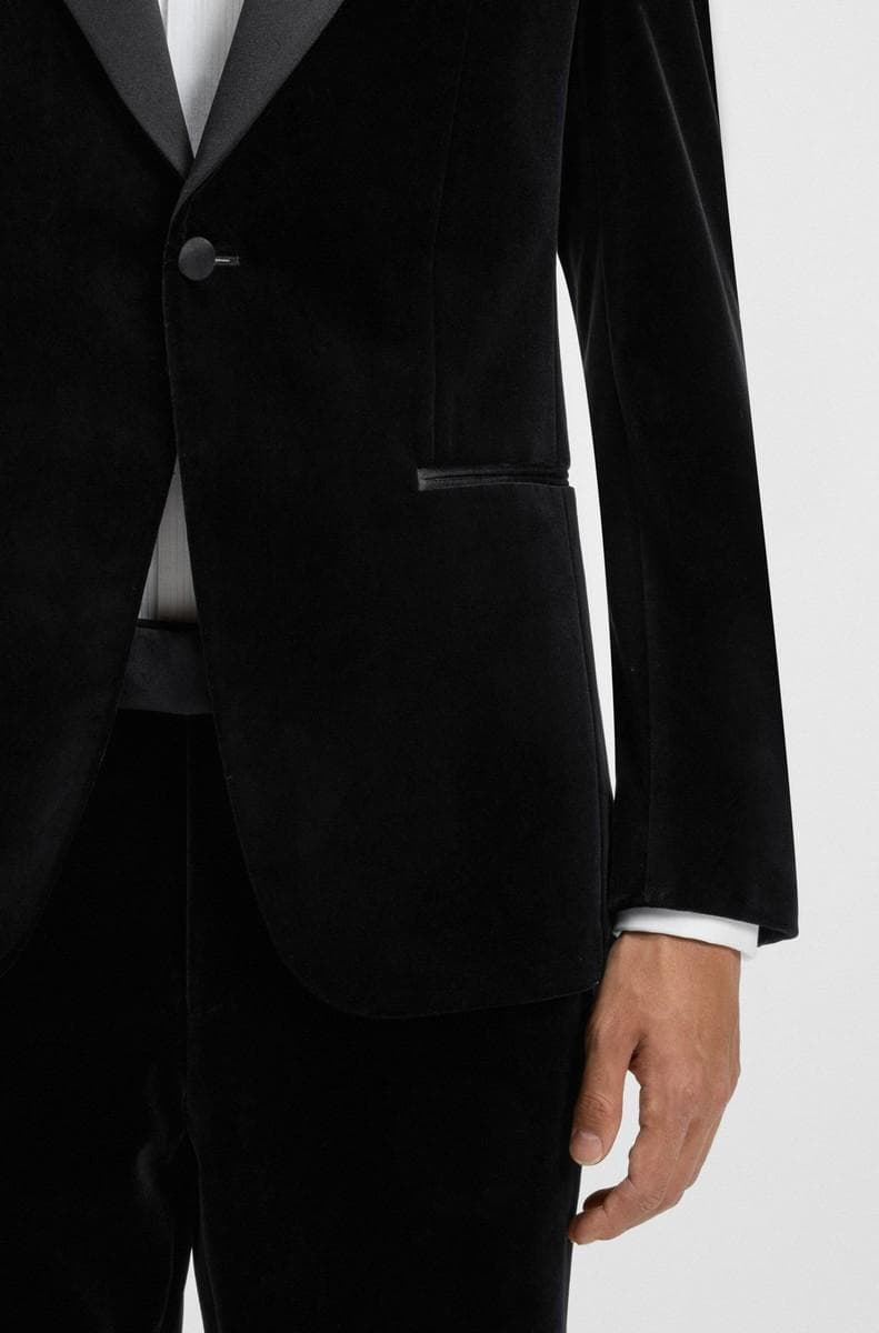 Men's Blazers Boss Black