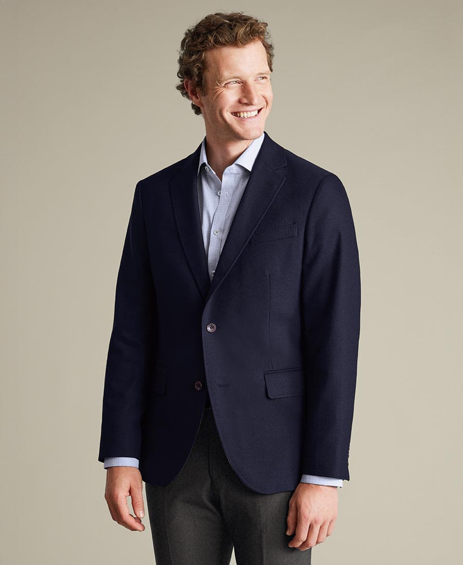 Men's Blazers Charles Tyrwhitt Blue