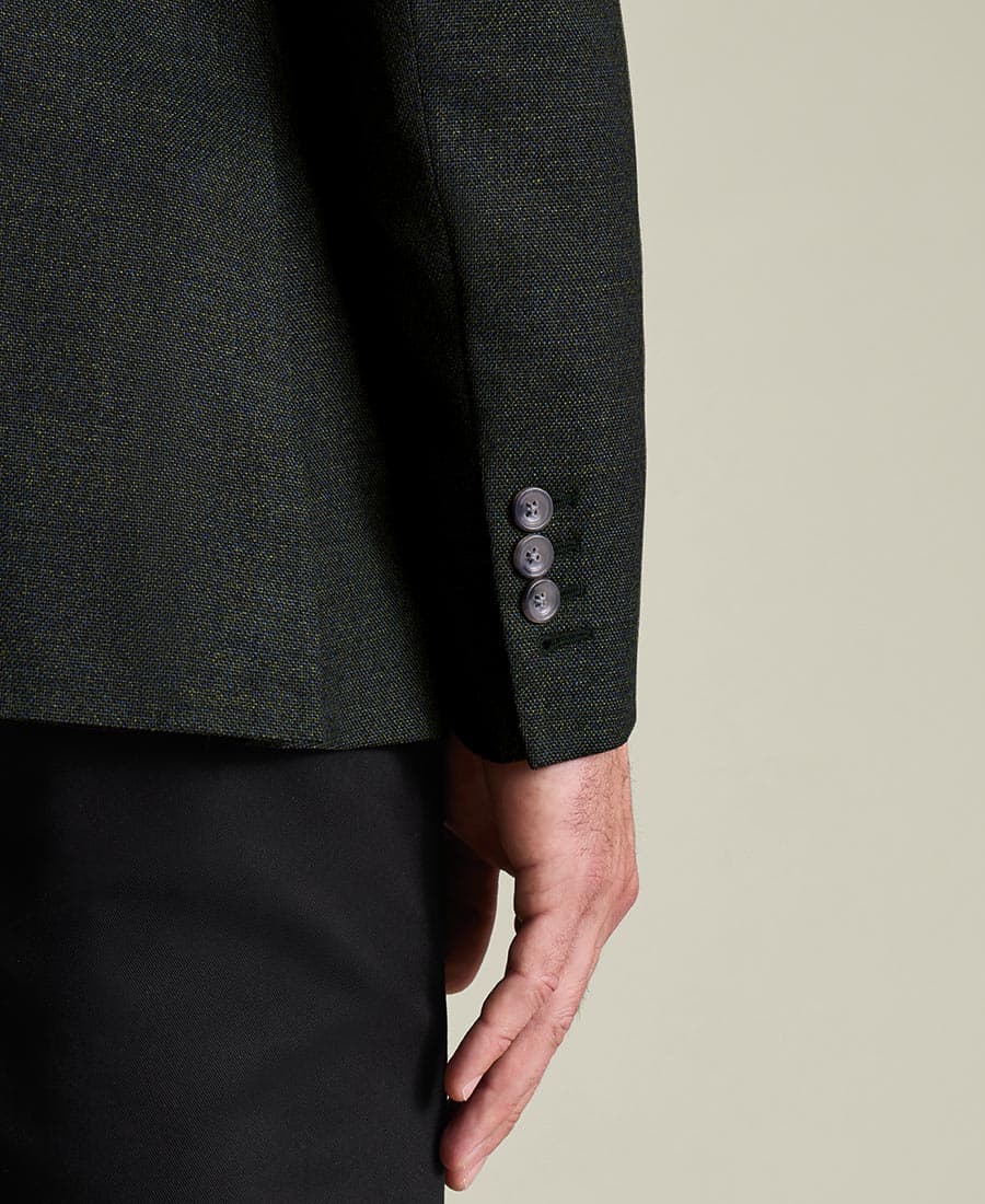 Men's Blazers Charles Tyrwhitt Green