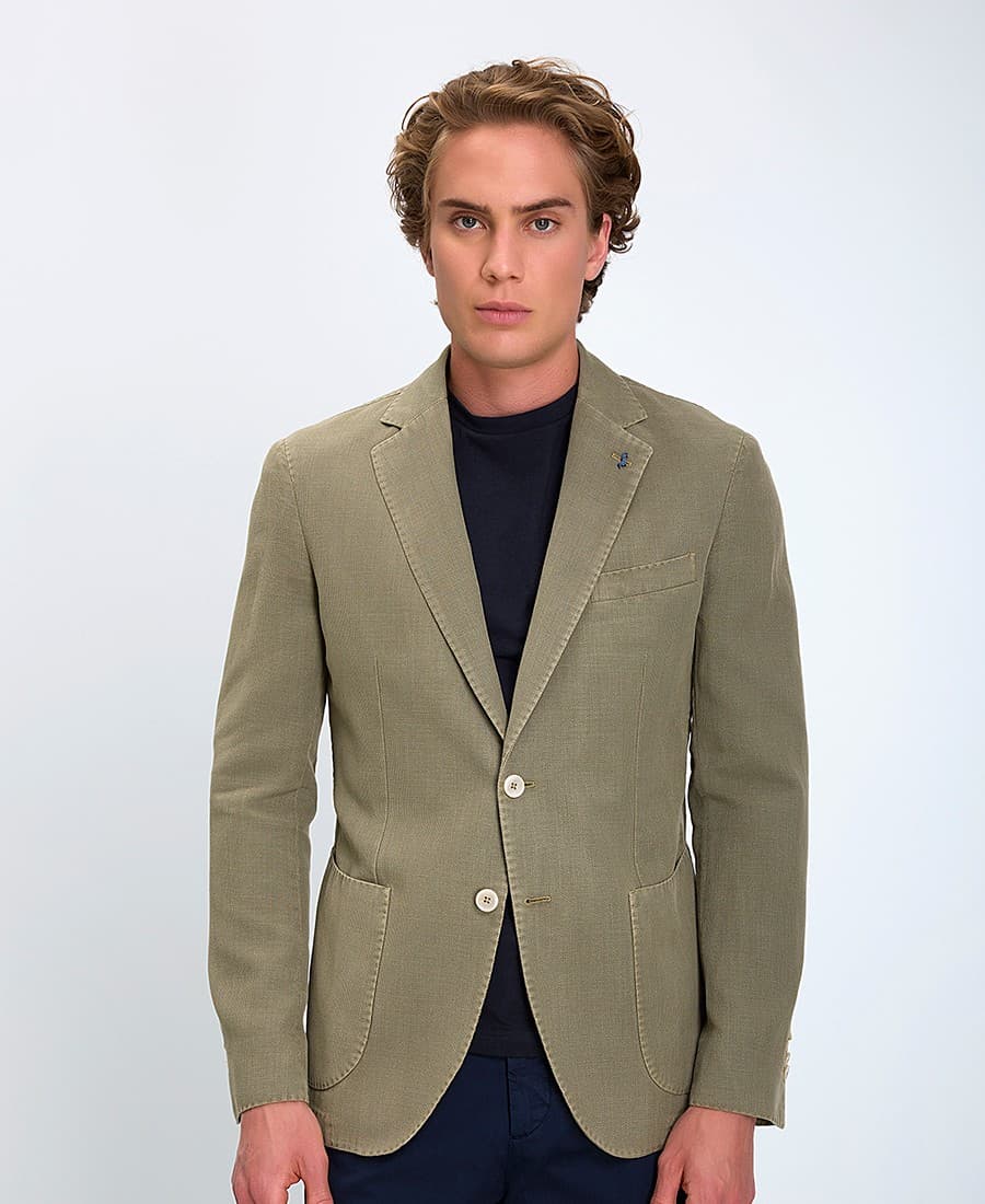 Men's Blazers Harmont & Blaine Green