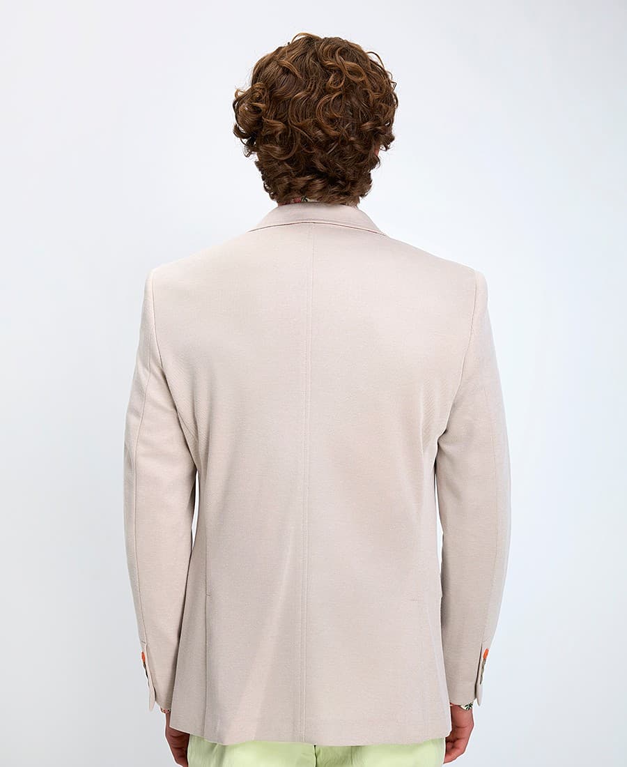 Men's Blazers A Fish named Fred Beige