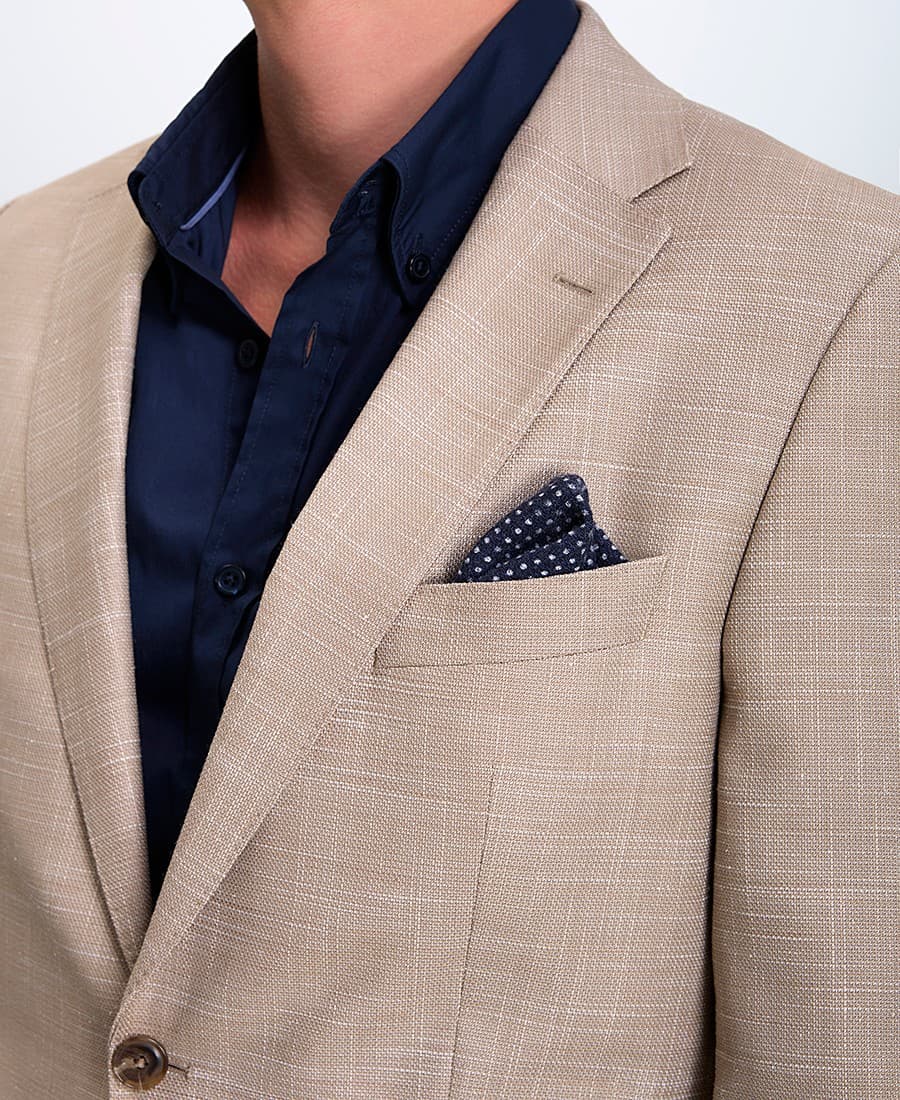 Men's Blazers Boss Beige