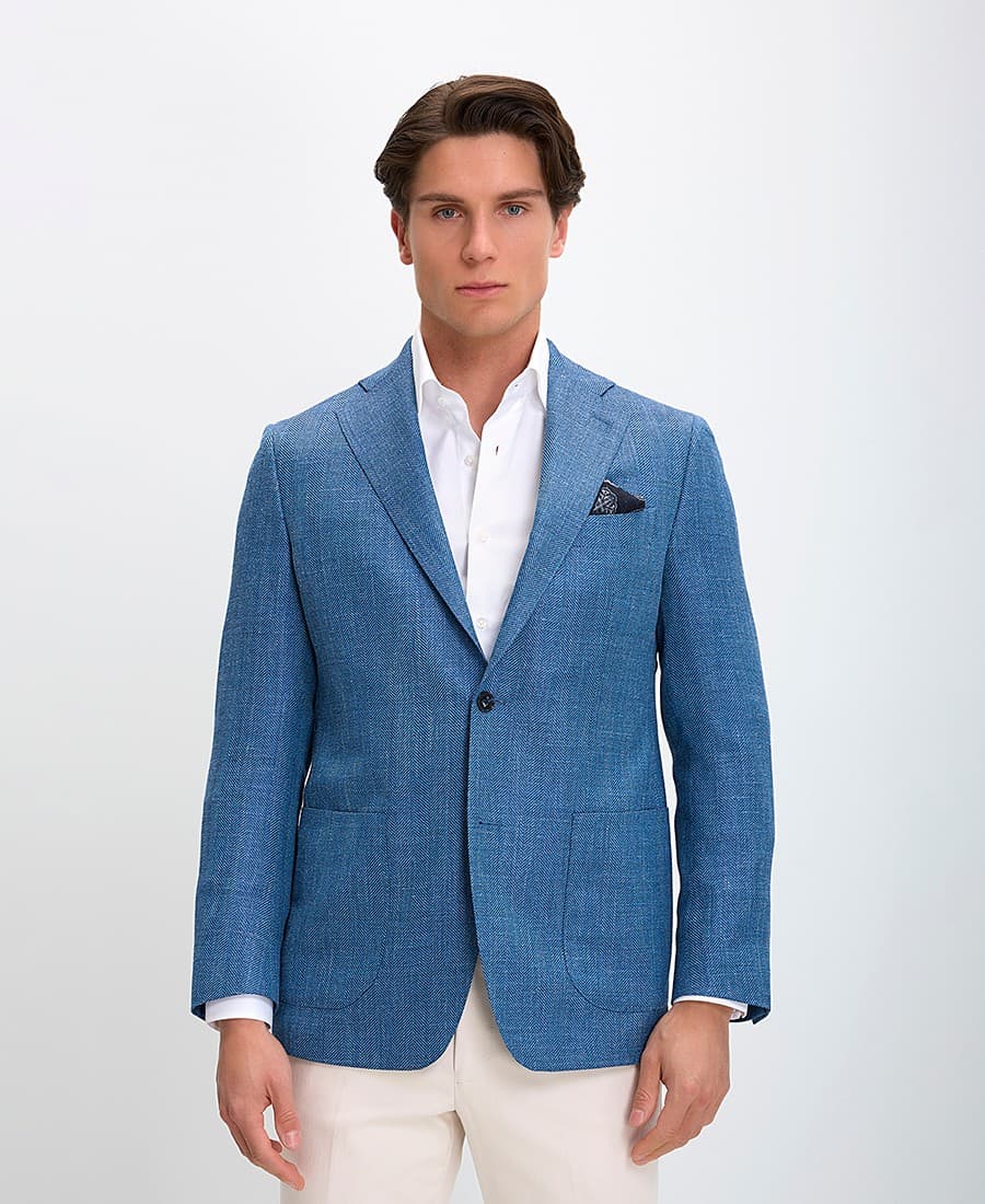 Men's Blazers HD X Vardas Blue