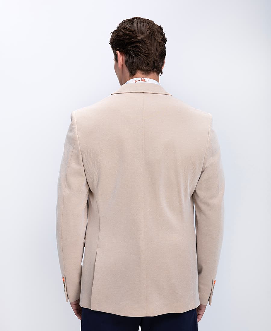 Men's Blazers A Fish named Fred Beige