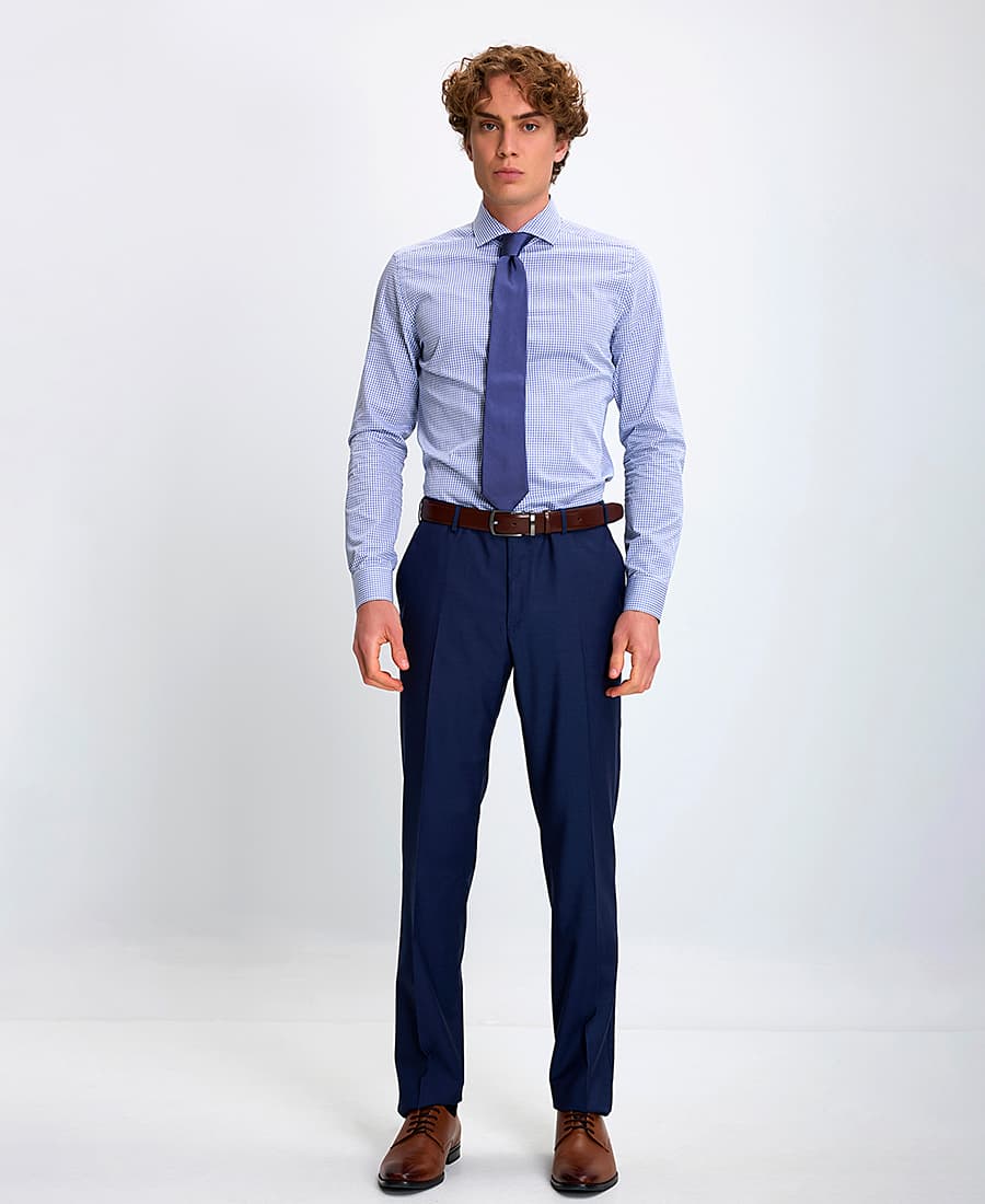 Men's Pants CC Collection Corneliani Blue
