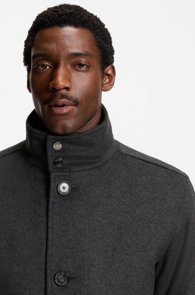 Men's Coats Boss Gray