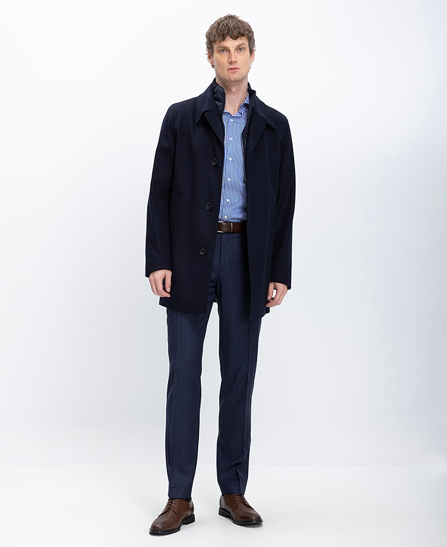 Men's Coats Boss Blue