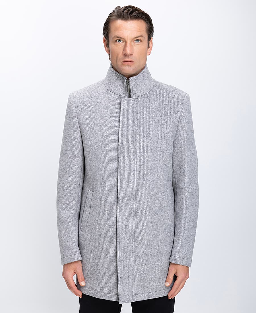 Men's Coats A Fish named Fred Gray