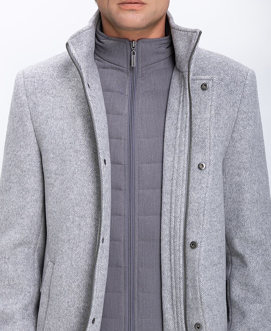 Men's Coats A Fish named Fred Gray