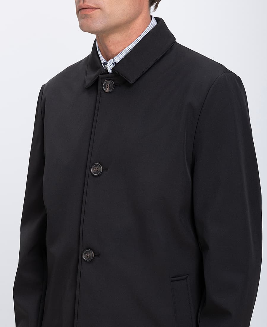 Men's Trench Coats MarkUp Black