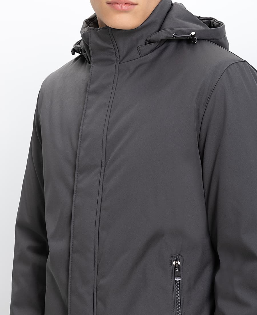 Men's Parkas Vardas Gray