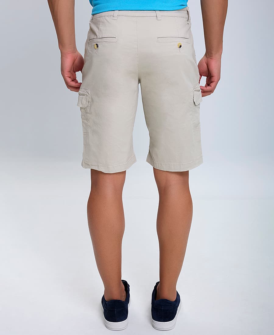 Men's Shorts B.S Bags Beige