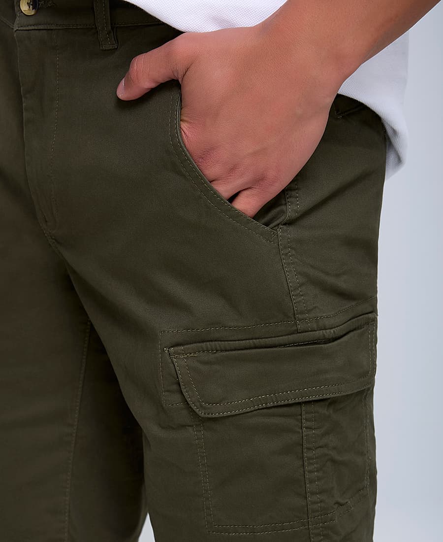 Men's Shorts B.S Bags Khaki