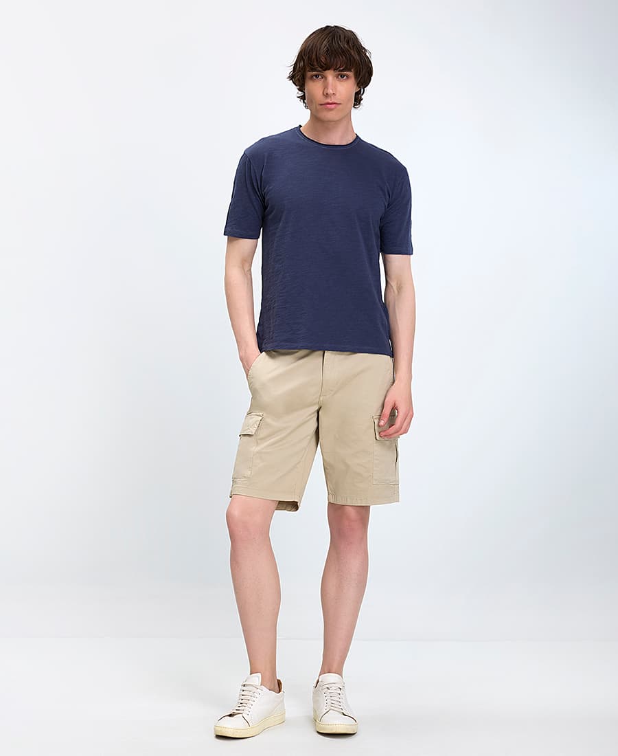 Men's Shorts B.S Bags Beige