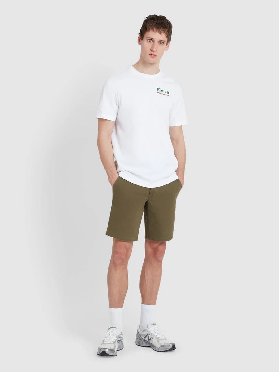 Men's Shorts Farah Green