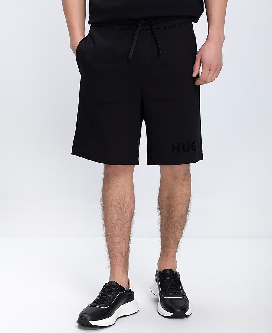 HUGO ΒΕΡΜΟΥΔΑ DINKOE LOGO ΜΑΥΡΟ